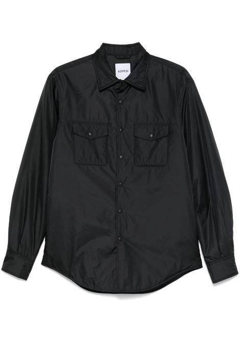 padded shirt 13+ man black ASPESI | I029 796196241